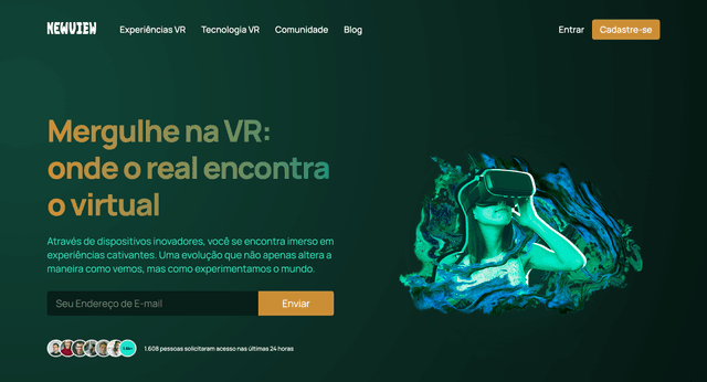 Thumbnail do projeto New View VR